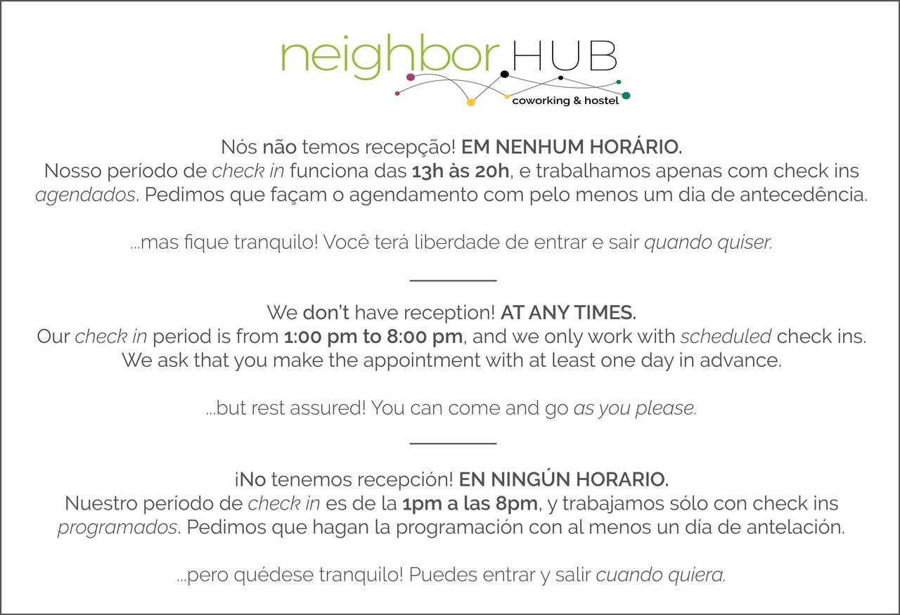 Neighborhub Hostel E Coliving São Paulo Luaran gambar